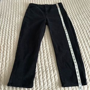 EXPRESS SUPER HIGH RISE | black pants size 8
